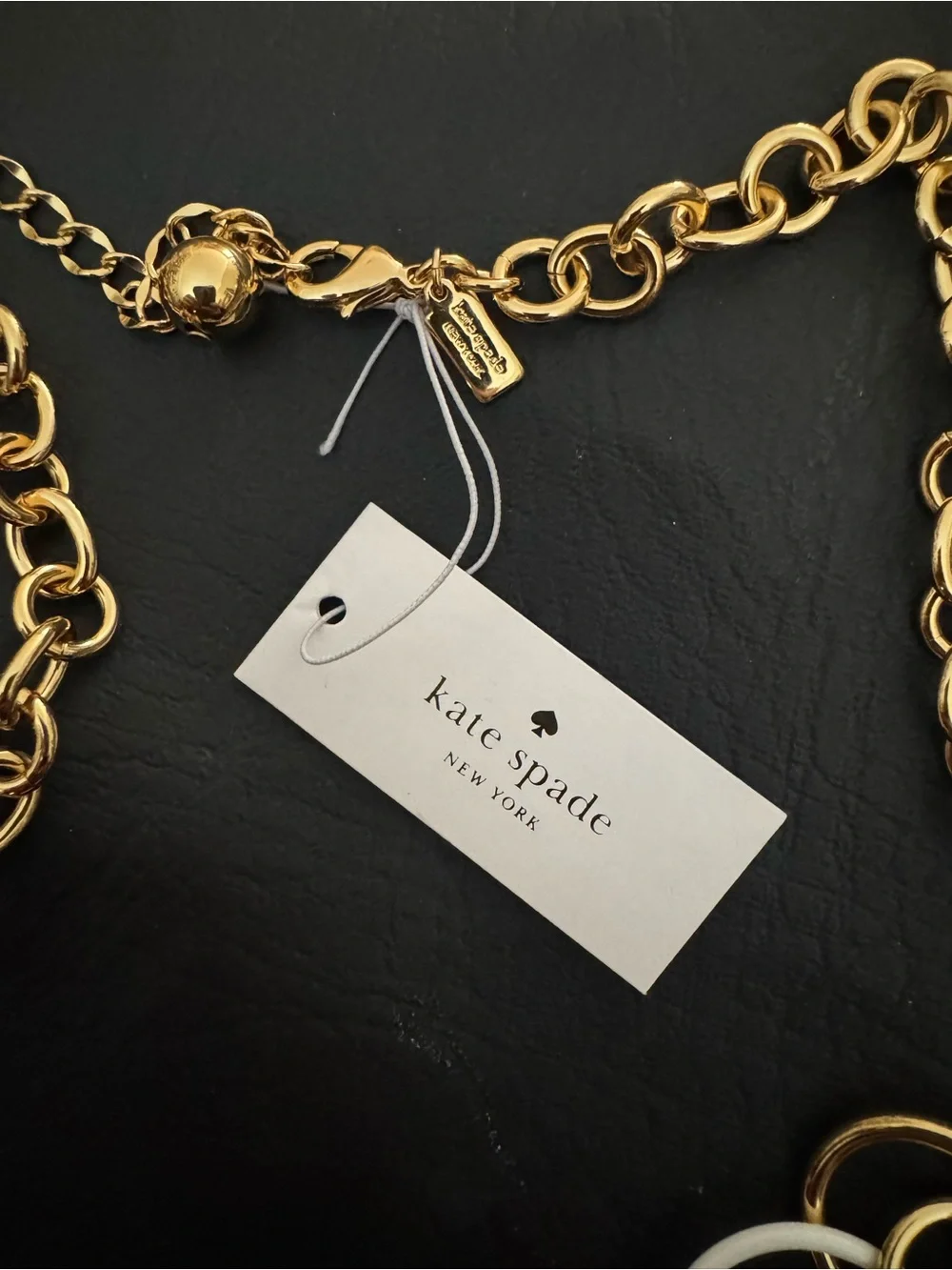 NWT Kate Spade Chain of events Necklace